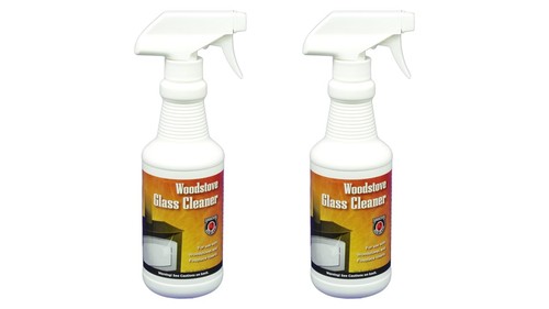 Wood stove glass cleaner - glass, 2