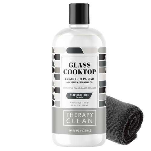 Glass cooktop cleaner - cleaner, bundle