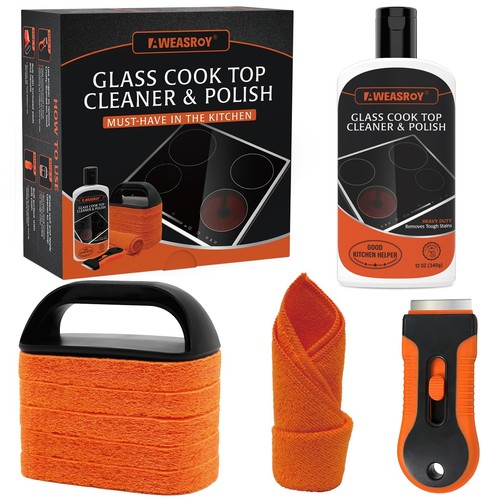 Glass stove top cleaner - cleaner, 12